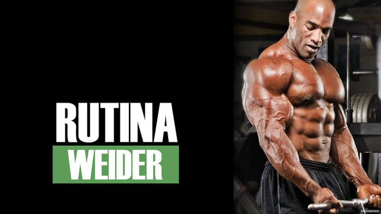 Rutina Weider Principiantes E Intermedios Para Ganar Masa Muscular