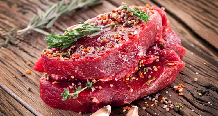 carne roja para subir la presión arterial rápido