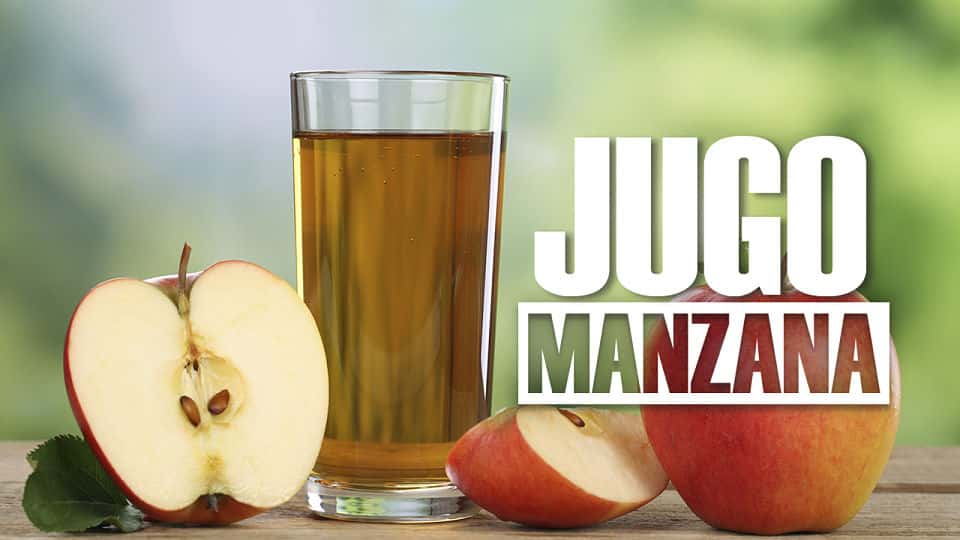 Beneficios del jugo de manzana natural